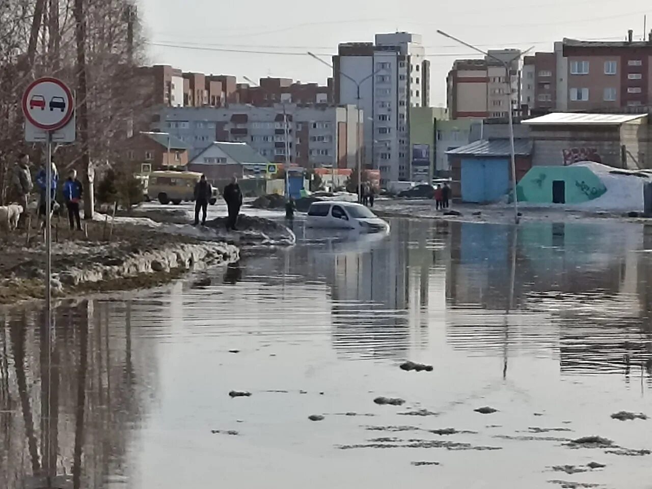 Военный городок Бердск. Половодье. Паводок и половодье. Потоп. Паводок и наводнение в чем разница