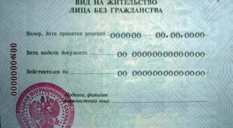 Лицо без гражданства это. Вид на жительство лица без гражданства. внж лбг. паспорт внж. вид на жительство пример.