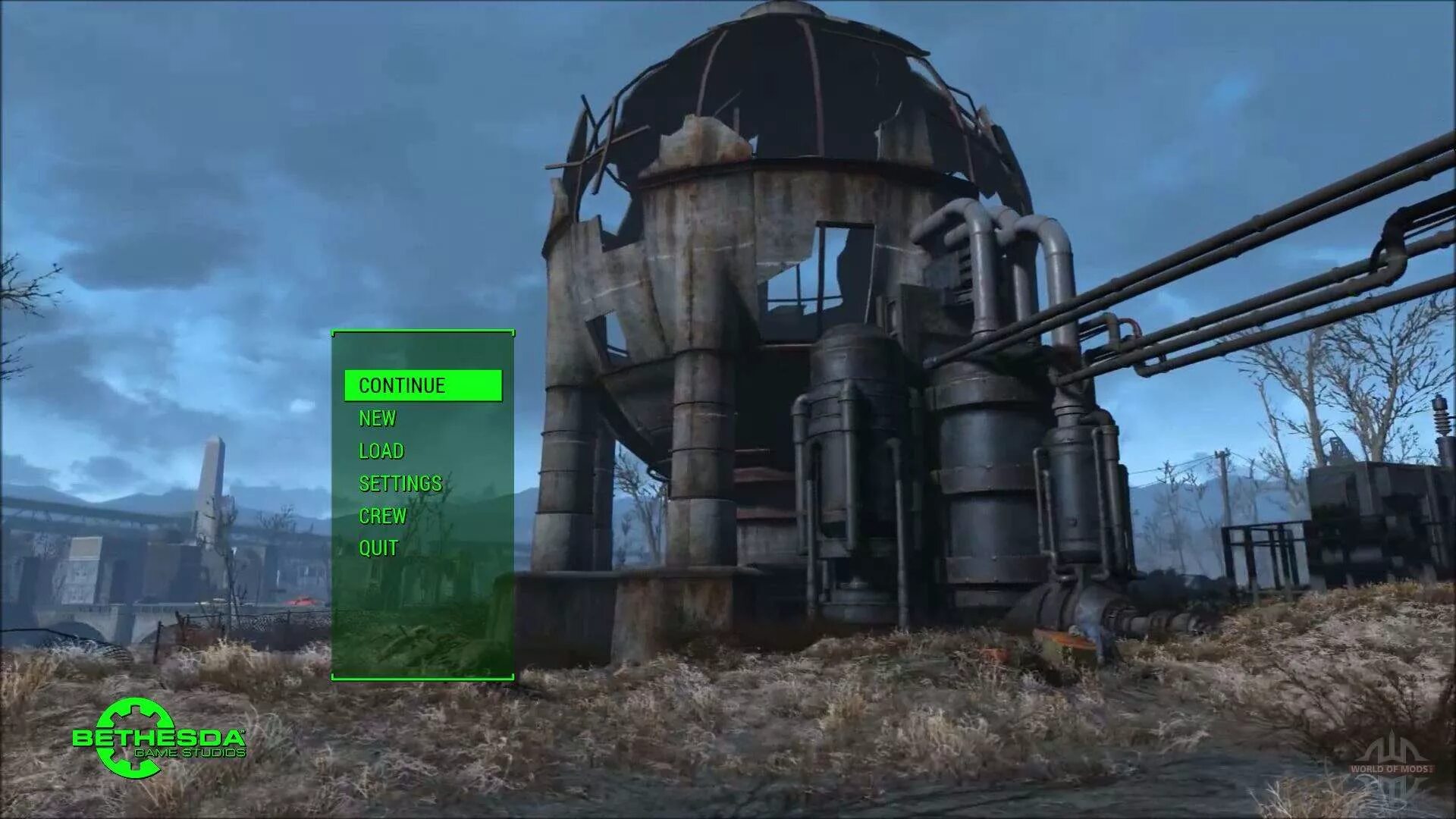 Фоллаут 4 реактор. Fallout 4 ядерный реактор. fallout 4 полуразрушенный реактор. фоллаут 4 атомная электростанция. main menu replacer fallout 4.