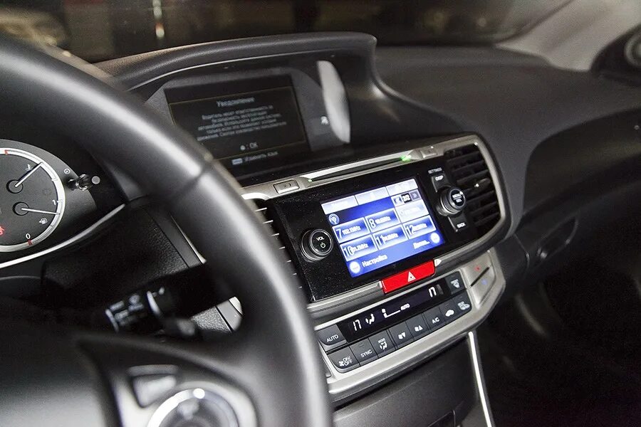 Как снять магнитолу на хонда аккорд 9 Полная модернизация штатной системы Honda Accord 9