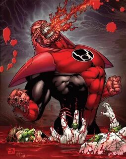 Red Lantern by Shane Davis Создание Комиксов, Красный Фонарь, Дизайн Персон...