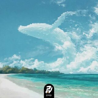 В небе вижу море