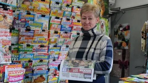 Продавец газет и сигарет кроссворд