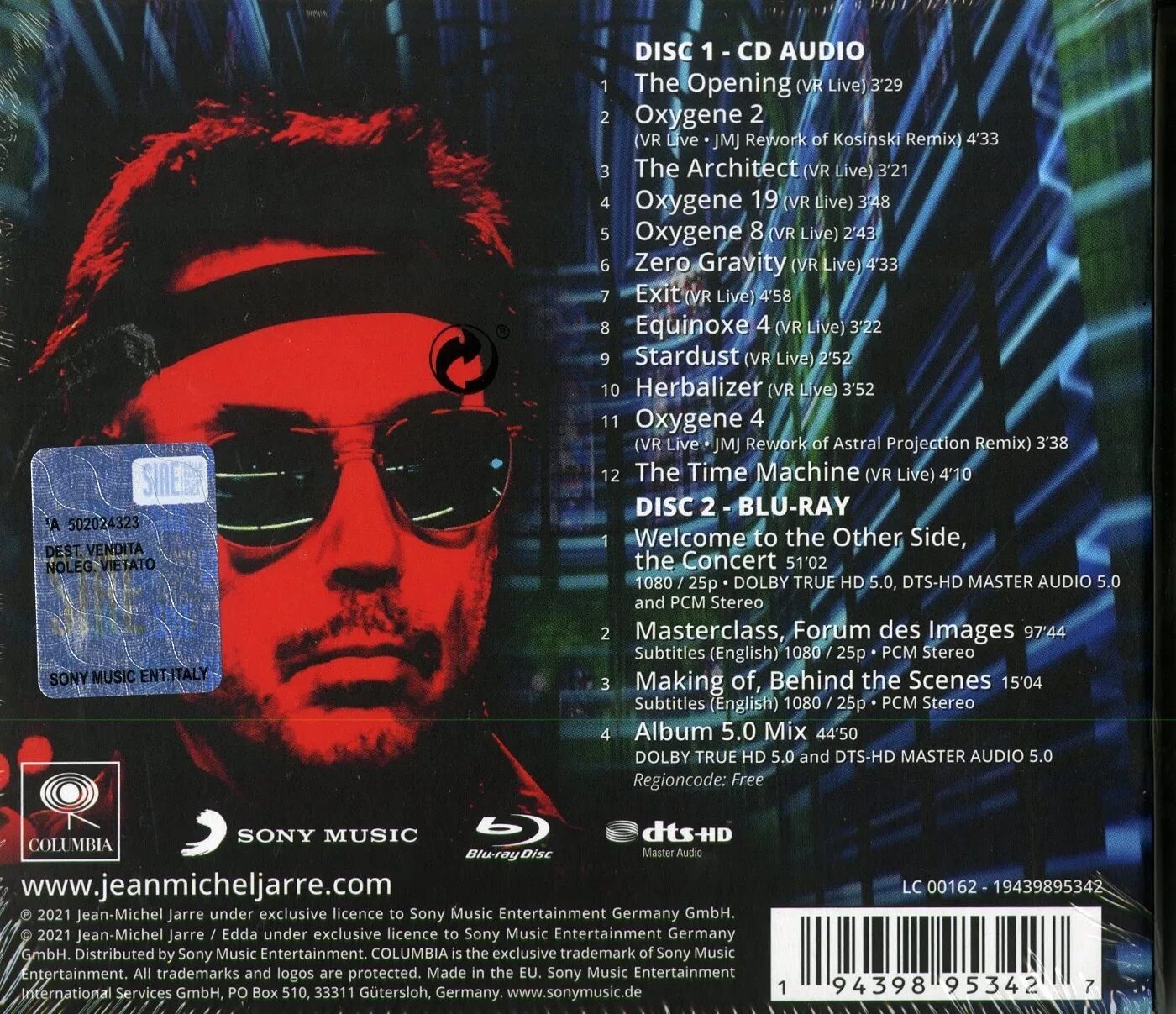 Jean Michel Jarre 2021 Amazonia CD. Jean Michel Jarre 1997. Jean Michel Jarre - Odyssey аудиокассета. Jean michel jarre versailles 400 live