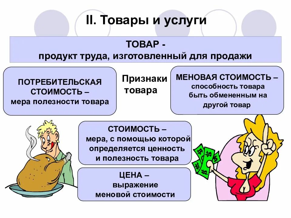 7 услуг и 7 товаров