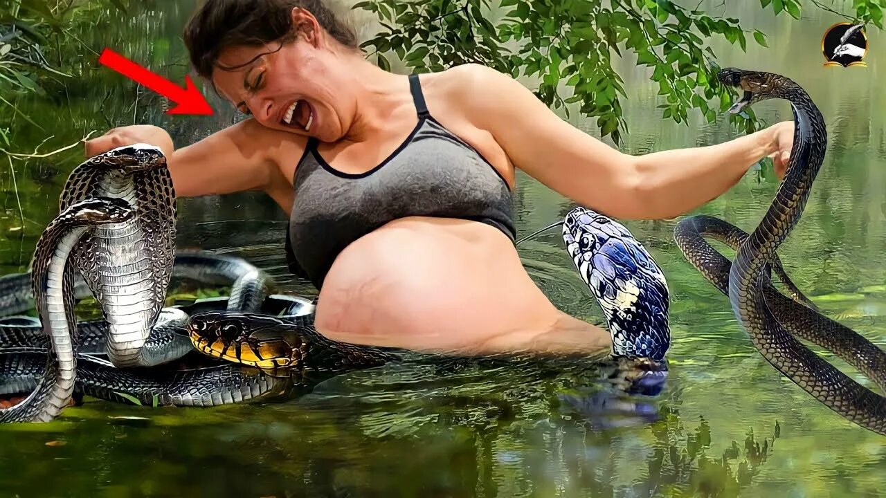 Змеи беременной женщине к чему. Девушка в яме со змеями. Девушка.