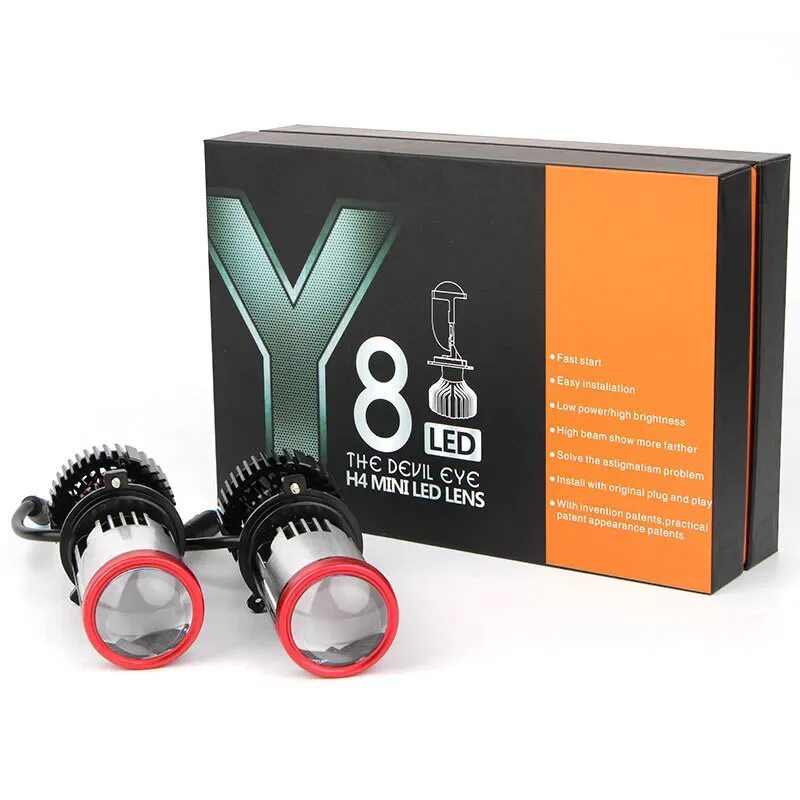 H4 Mini led Lens. Y8 led Lens h4. Stella led линзы h4. Мини линзы h4 y7. Мини линза h4 дальний свет