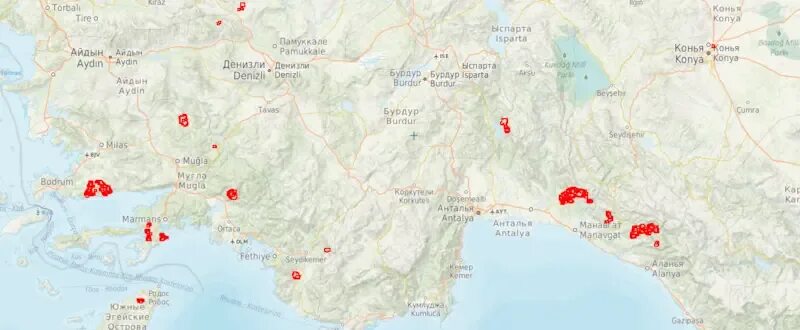 Работают ли в турции карты мир 2024. Карта пожаров в Турции 2021. Пожары в Турции на карте. Пожар в Турции карта пожаров. Районы пожаров в Турции на карте.