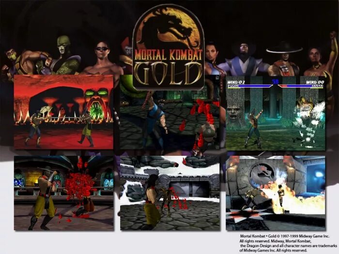 Mortal gold. Mortal Kombat Gold (1999). Mortal Kombat Gold Dreamcast. Mortal Kombat Gold collection. Сега Дримкаст игра мортал комбат.