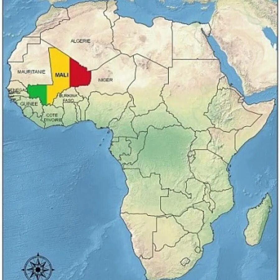 Где находится страна африка. Государство мали на карте Африки. Мали на карте Африки. Мали местоположение на карте. Республика мали на карте Африки.
