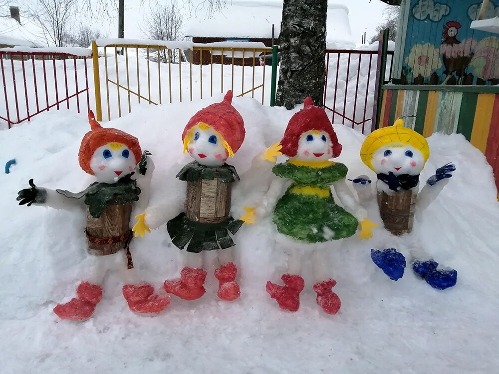 снежный городок эколята дошколята. эколят умницы шалуна тихони и ёлочки. эколята снежный городок в детском саду. снежный городок эколят всероссийский конкурс. снежный эколенок.