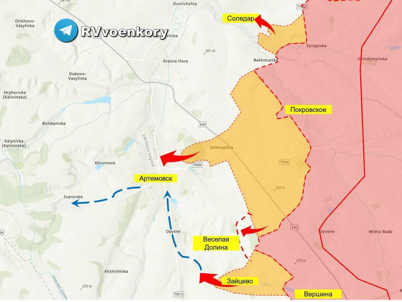 Карта продвижения военных. Граница боевых действий на Украине. Карта укреплений ВСУ. Освобожденные территории Украины. Наступлениеина Артемовск.