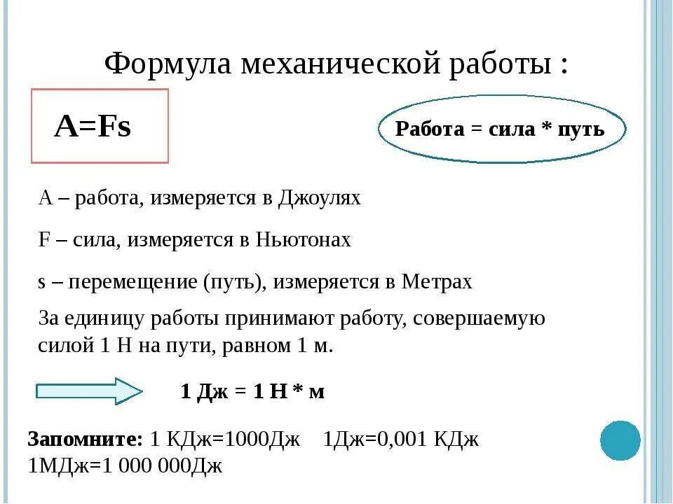 Мощность формула механика. Расчет механической работы. механическая работа расчетная формула. формулы механической работы и мощности по физике. механическая ралбрта фор.