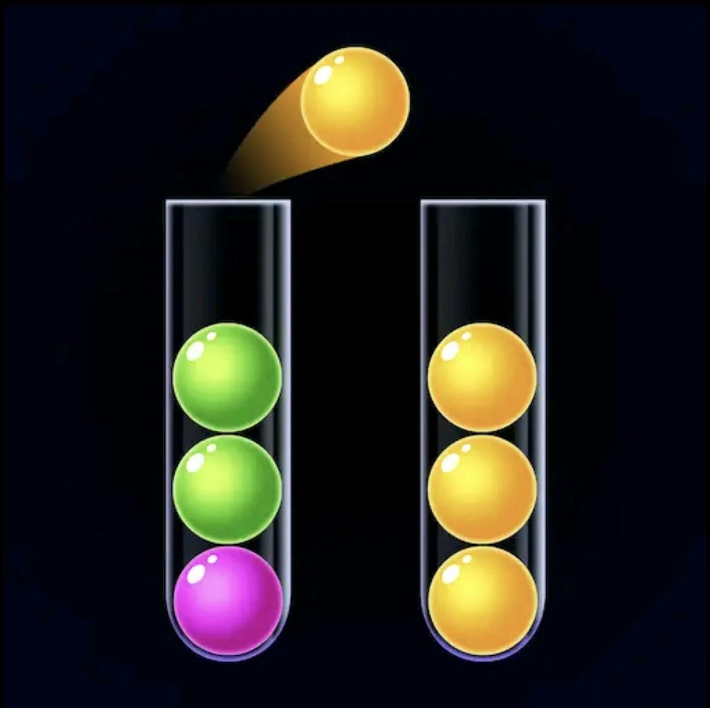 Шарики в колбах 1700 уровень играть. Шарики в колбах. Сортировка шариков в колбах. Игра шарики в колбах. Игра переставлять шарики в колбах.