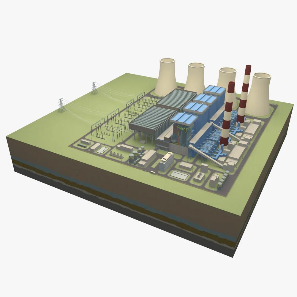 Power plant 3. Электростанция 3d. Модель электростанции. Модель электрической станции 3d. ТЭЦ 3д модель.