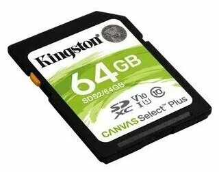 Kingston canvas select plus sd. Kingston canvas select plus sd