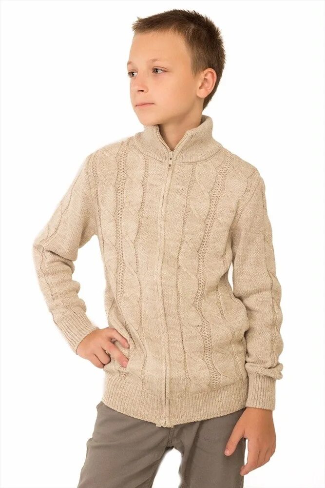 кофта на молнии для мальчика