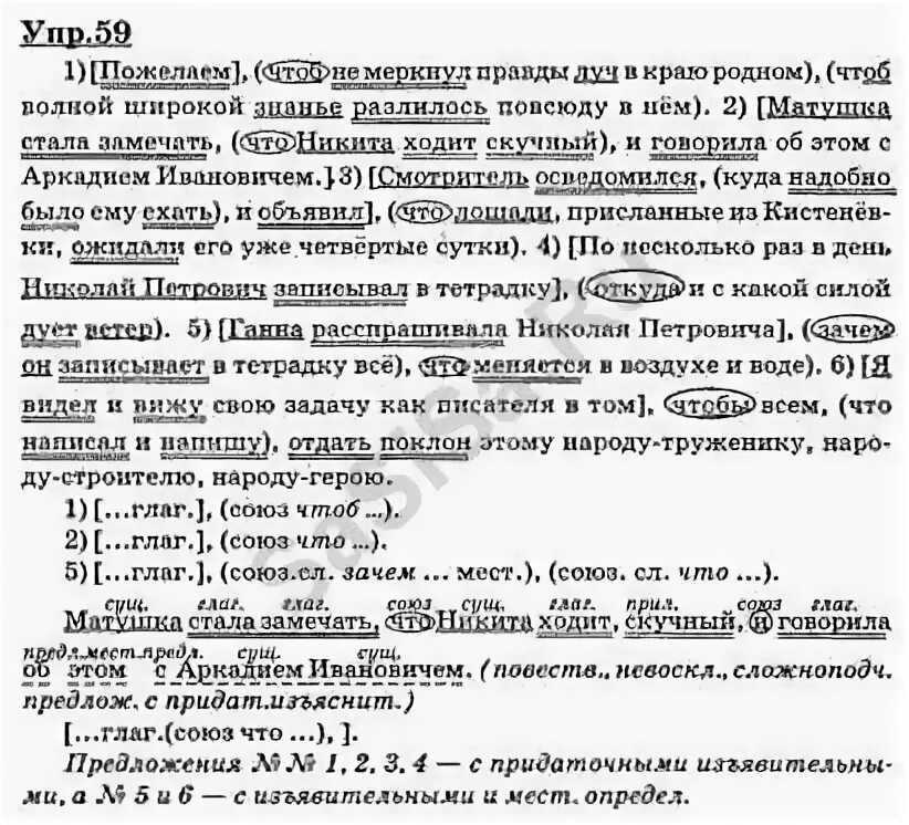 Русский язык 9 класс бархударов упр 281. Русский язык 9 класс упражнение 59. Смотритель осведомился куда надобно было схема.