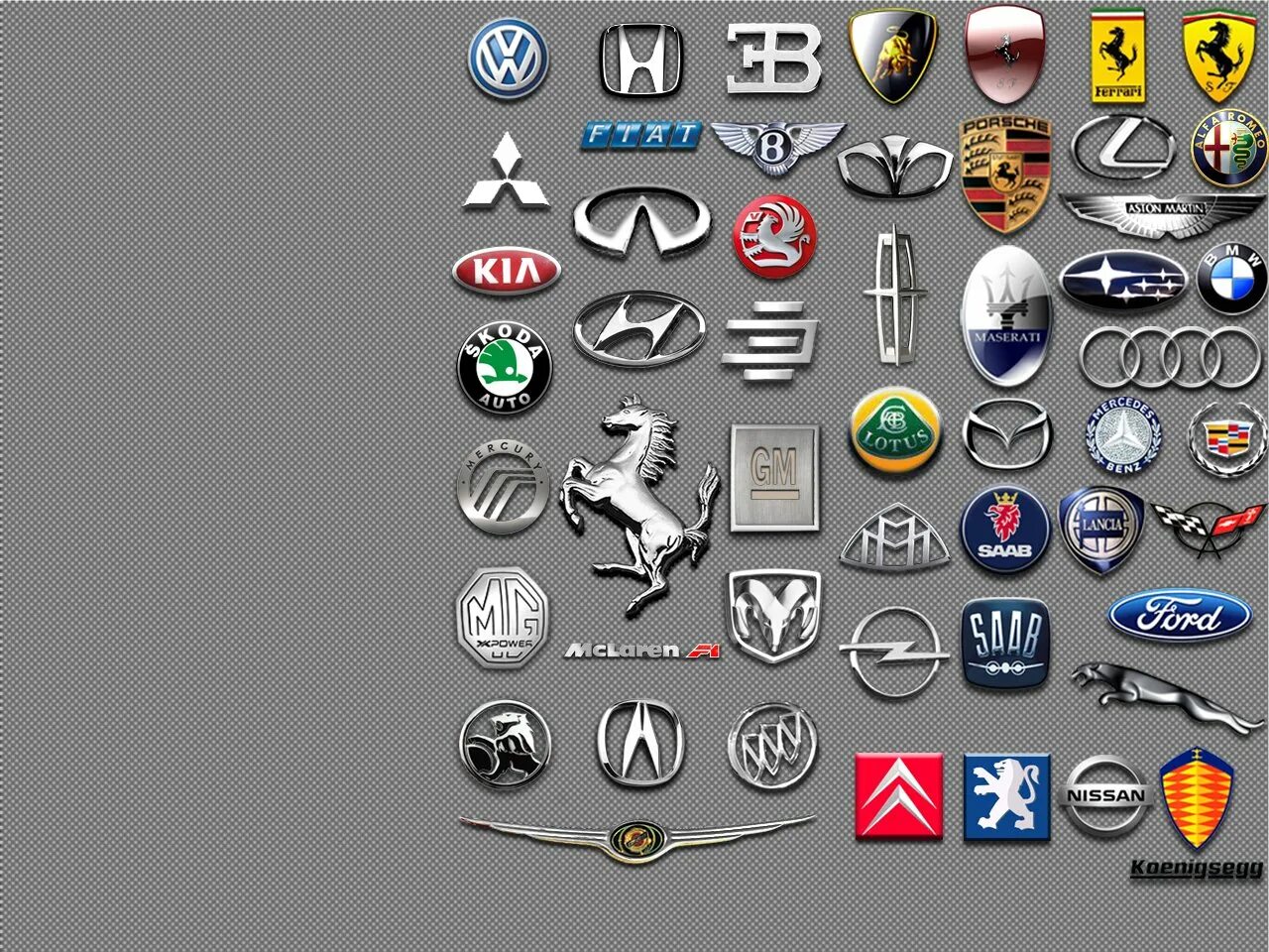 Автомобиль с логотипом v