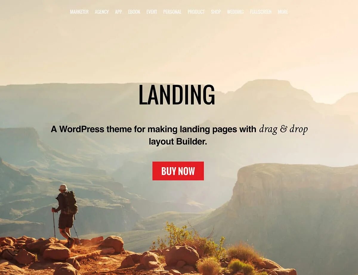 Make landing. Wordpress landing. themify wordpress. landing of goodness. слово ленд.