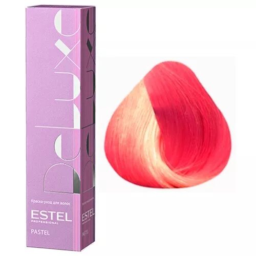 Estel Deluxe 005 розовый. Пастель 005 Эстель Делюкс. Estel Deluxe Pastel оттенки.