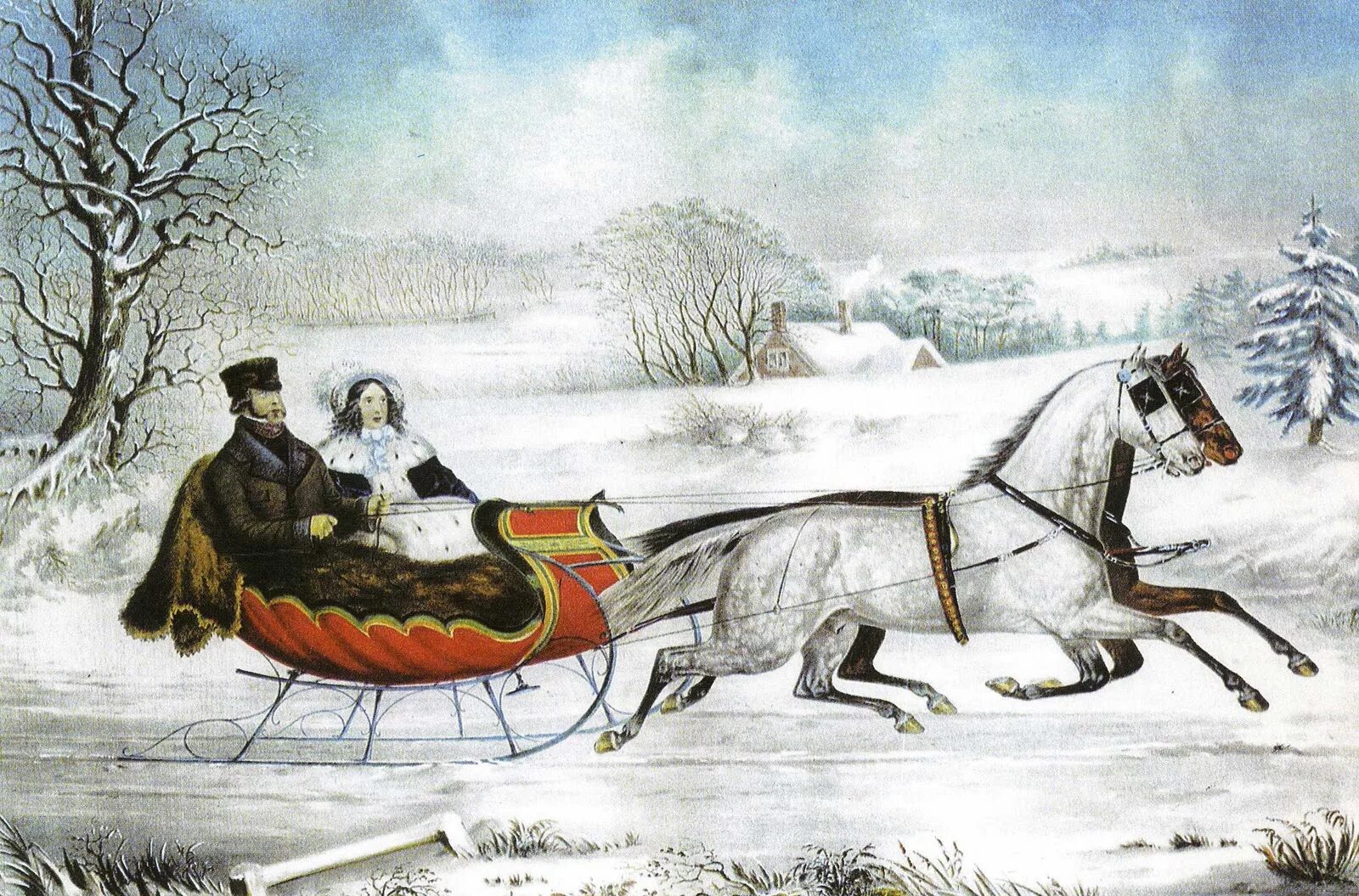 Произведение зимний. Зимняя дорога Пушкина. Ямщик Пушкин. Лошадь с санями. Лошадь с санями зимой.
