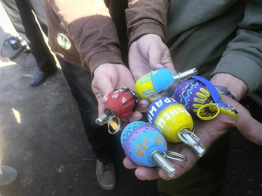 Украинец гранаты
