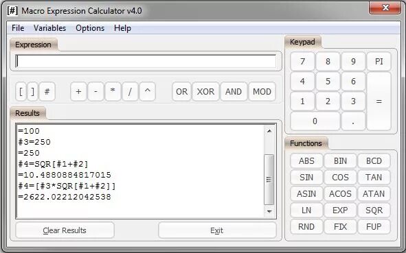 Macro program