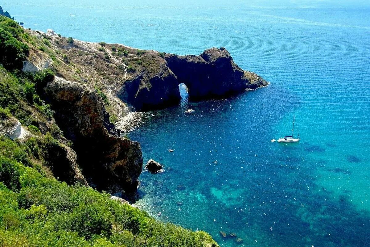 Мыс Фиолент в Крыму