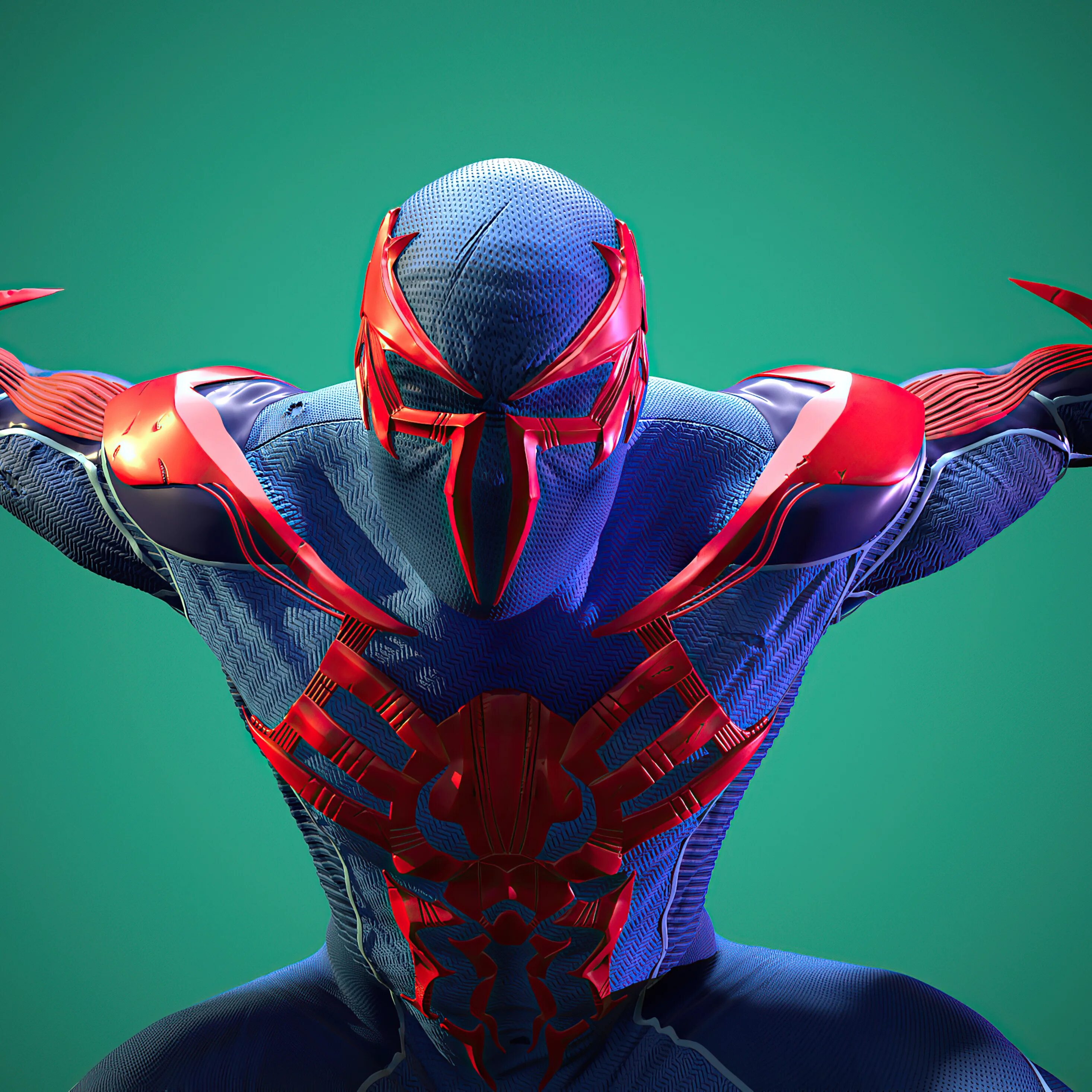 Китайский человек паук. Спайдер 2099. Spider man 2099. Человек паук 2099 город. Spider man 2099 Art.