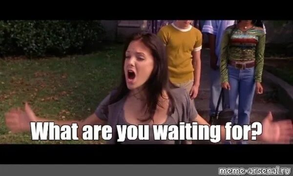 You to wait for me at 5