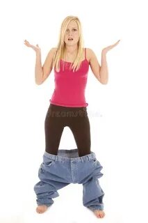 She is standing