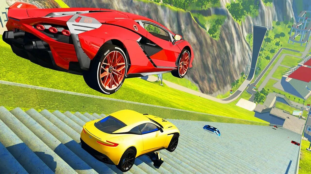 Car jump arena