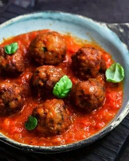 Митболы с сырным кремом