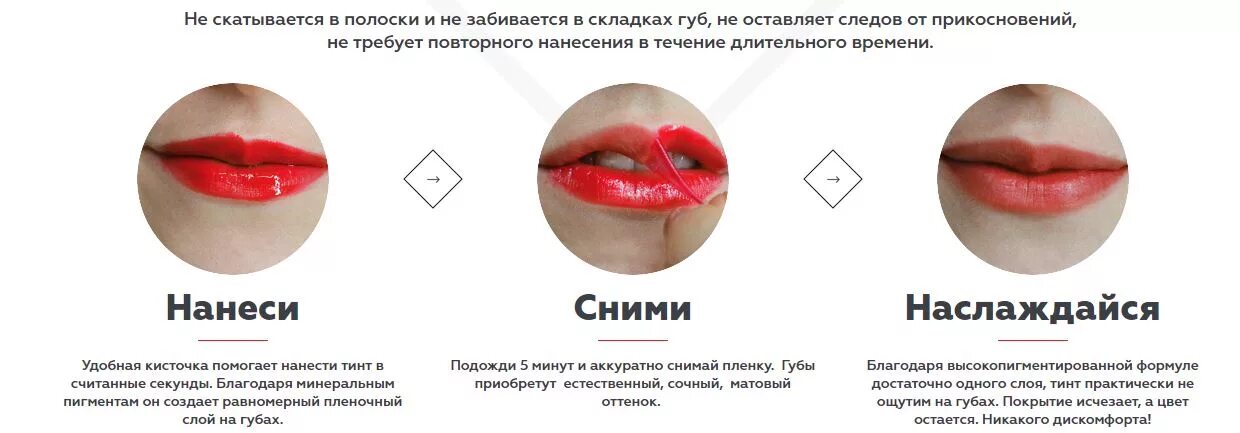 Почему губы скатываются
