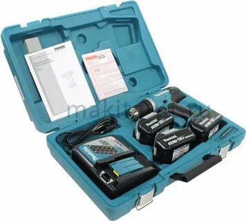 Шуруповерт makita lxt ddf453rfe
