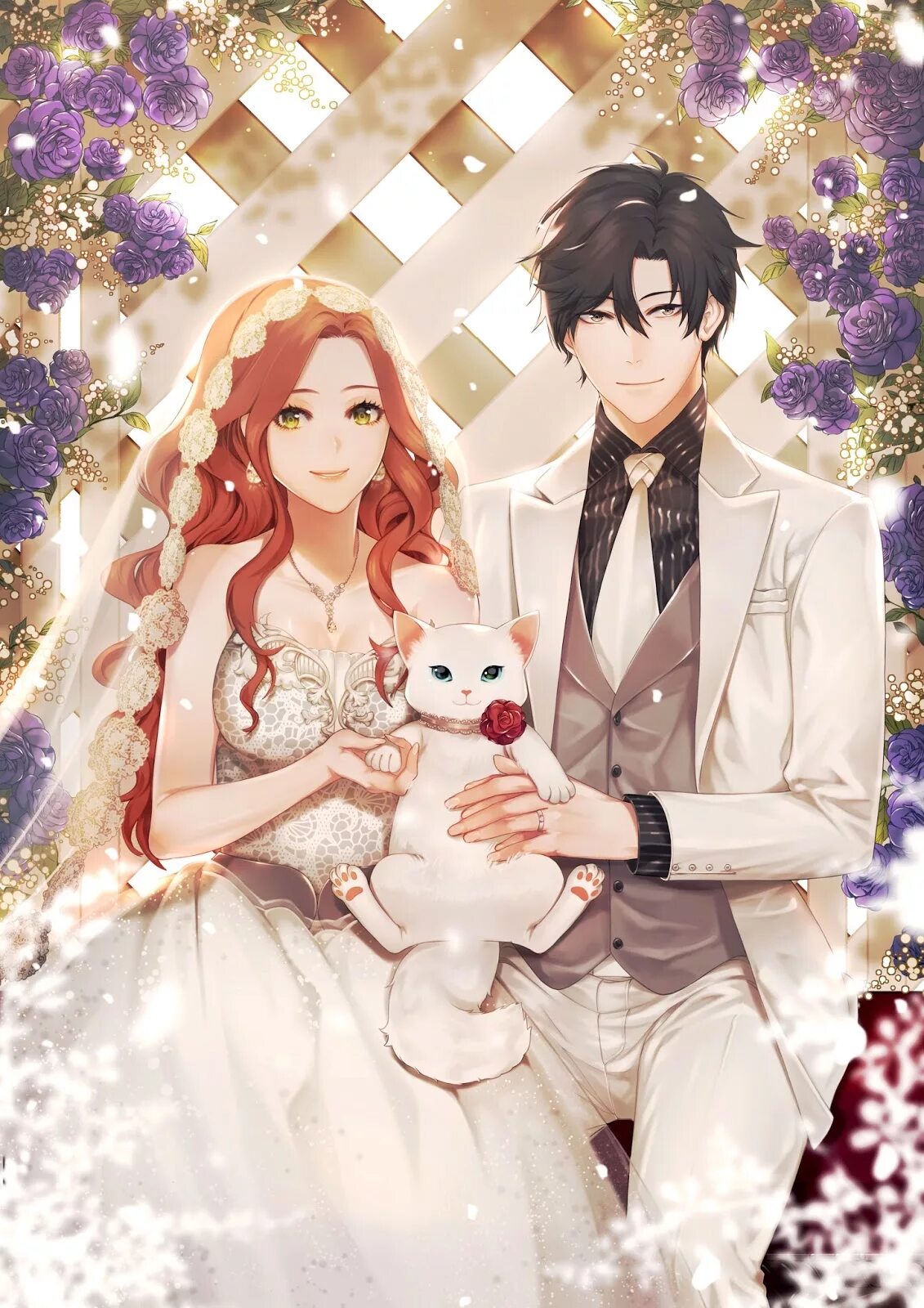 Фэнтези жених. Mystic Messenger Jumin Манга. Свадьба арт манхва.