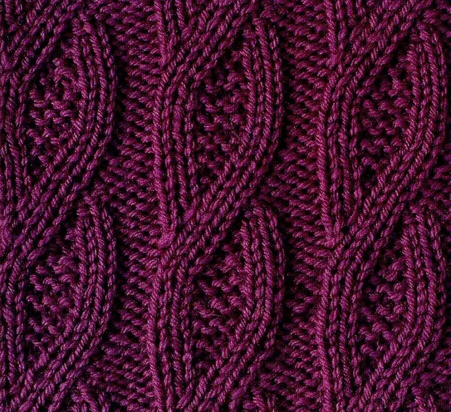 ажурные полосы. араны 36петель. косы спицами. ажурное вязание спицами. красиво связанные узоры.