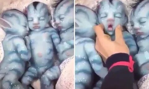 Na'vi dolls based on Avatar movie look. navi reborn doll. 