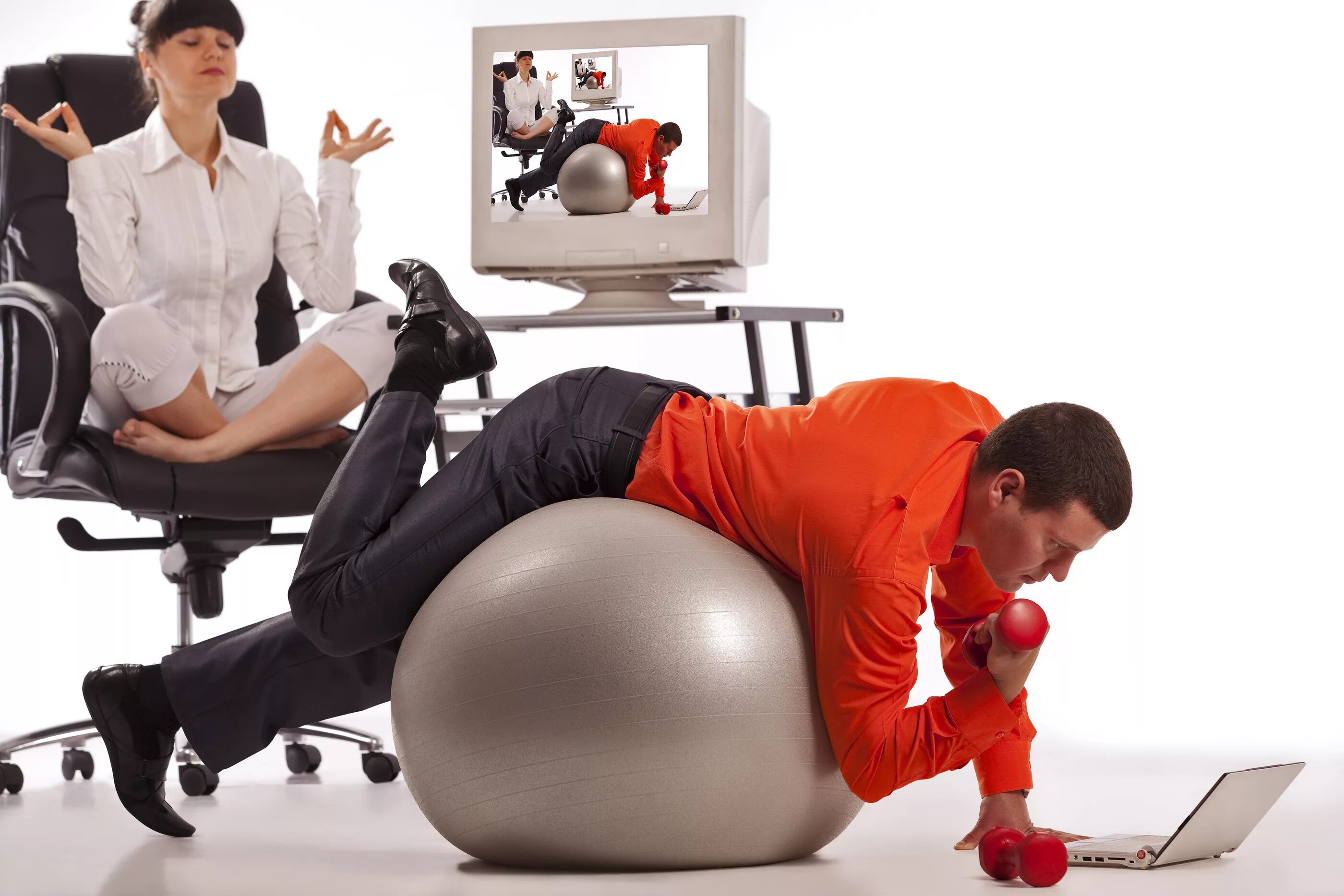 Лишние движения человека. Упражнения в офисе. Зарядка для офисных работников. Тренажеры для офисных работников. Сидячий образ жизни и спорт.