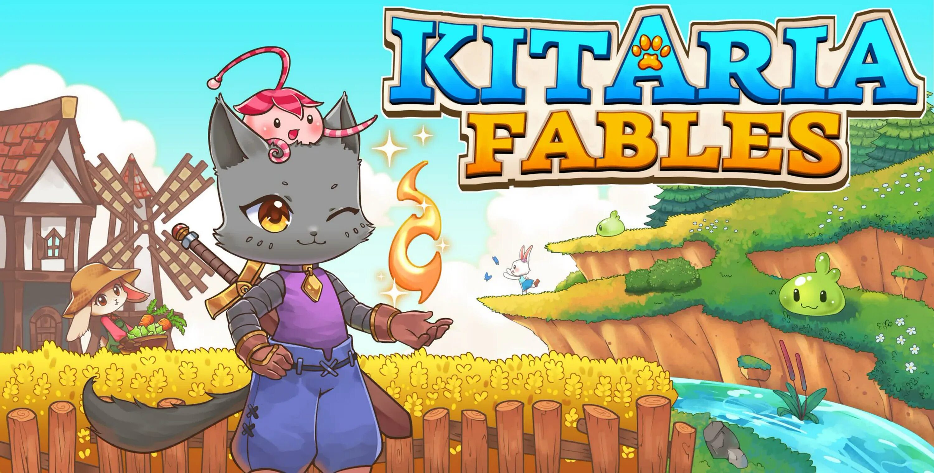 Манга фермерство в башне в одиночку 54. Kitaria Fables. Kitaria Fables обложка. Игра Kitaria Fables материалы. Китария кот игра.