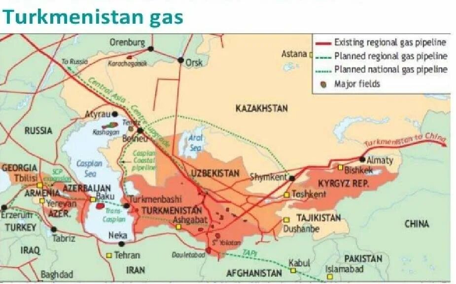 Газопровод Туркменистан Китай на карте. Карта газопроводов Туркменистана. Газопровод из Туркмении в Китай. Схема нефтепроводов Туркменистана.