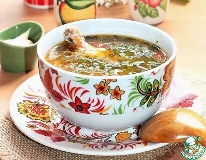 Рассольник с огурцами в мультиварке