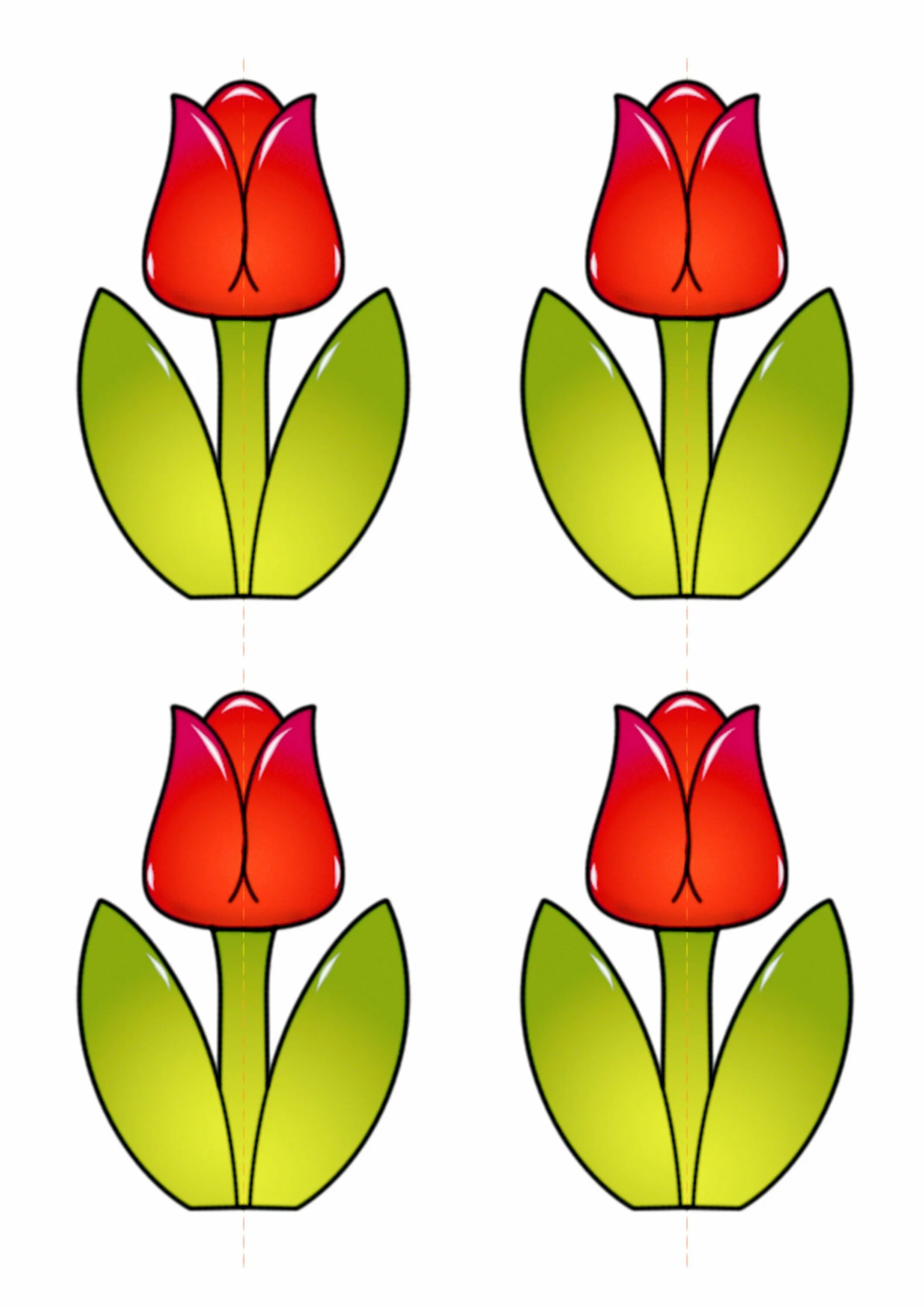Тюльпаны картинки для вырезания. Заготовка цветок для аппликации. Готовые аппликации цветы. Раздаточный материал цветы. Весенние цветы для вырезания.