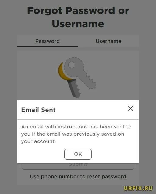 Как восстановить пароль в роблоксе если забыл