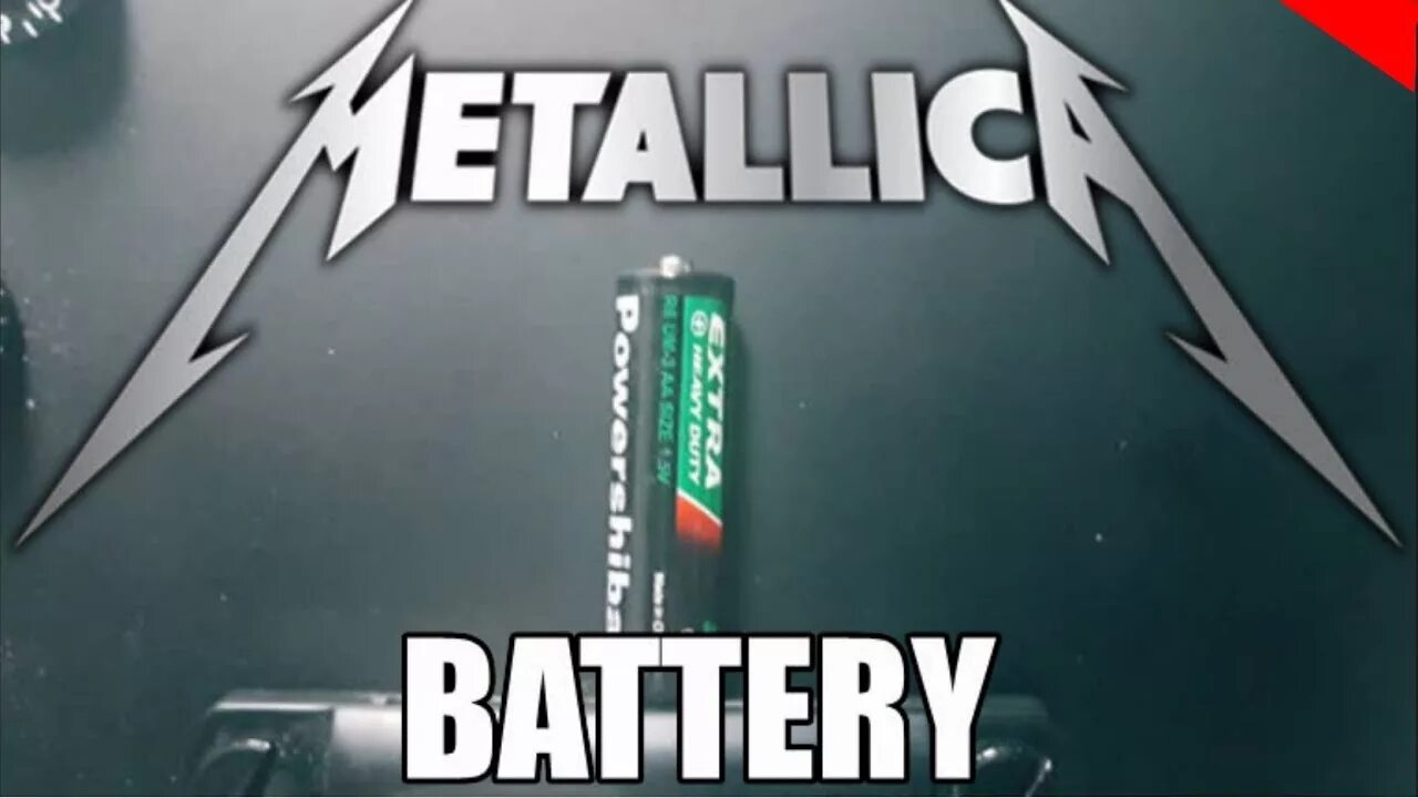 Металлика батарей. Metallica - Battery Single. Battery Metallica прикол.