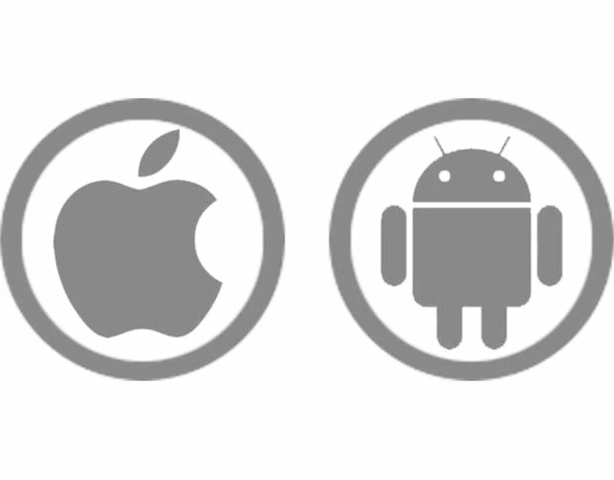 Логотип андроид. Иконка андроид и IOS. Логотип Apple Android. Значки андроид иос.