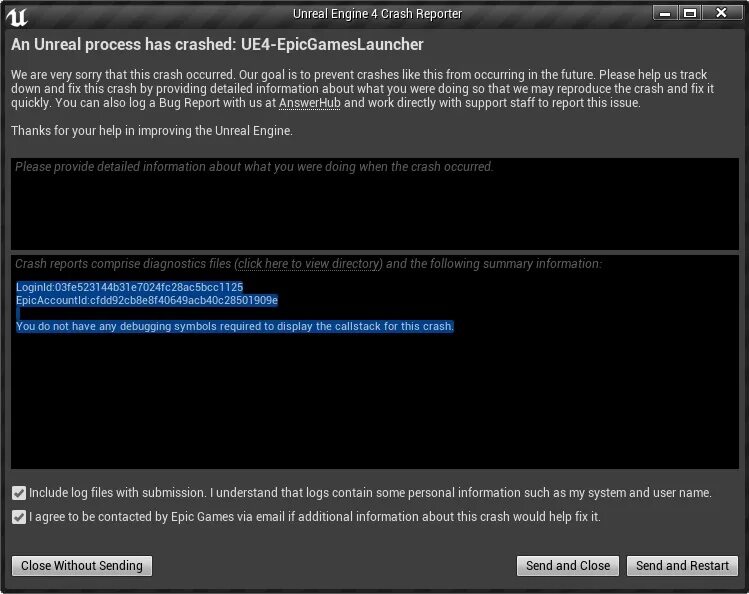 Майнкрафт данжен you do not have any debugging symbols required to display the callstack for this crash.. CRASHREPORTCLIENT. Guest operating System has crashed.. AMD crash Report. Crash report c