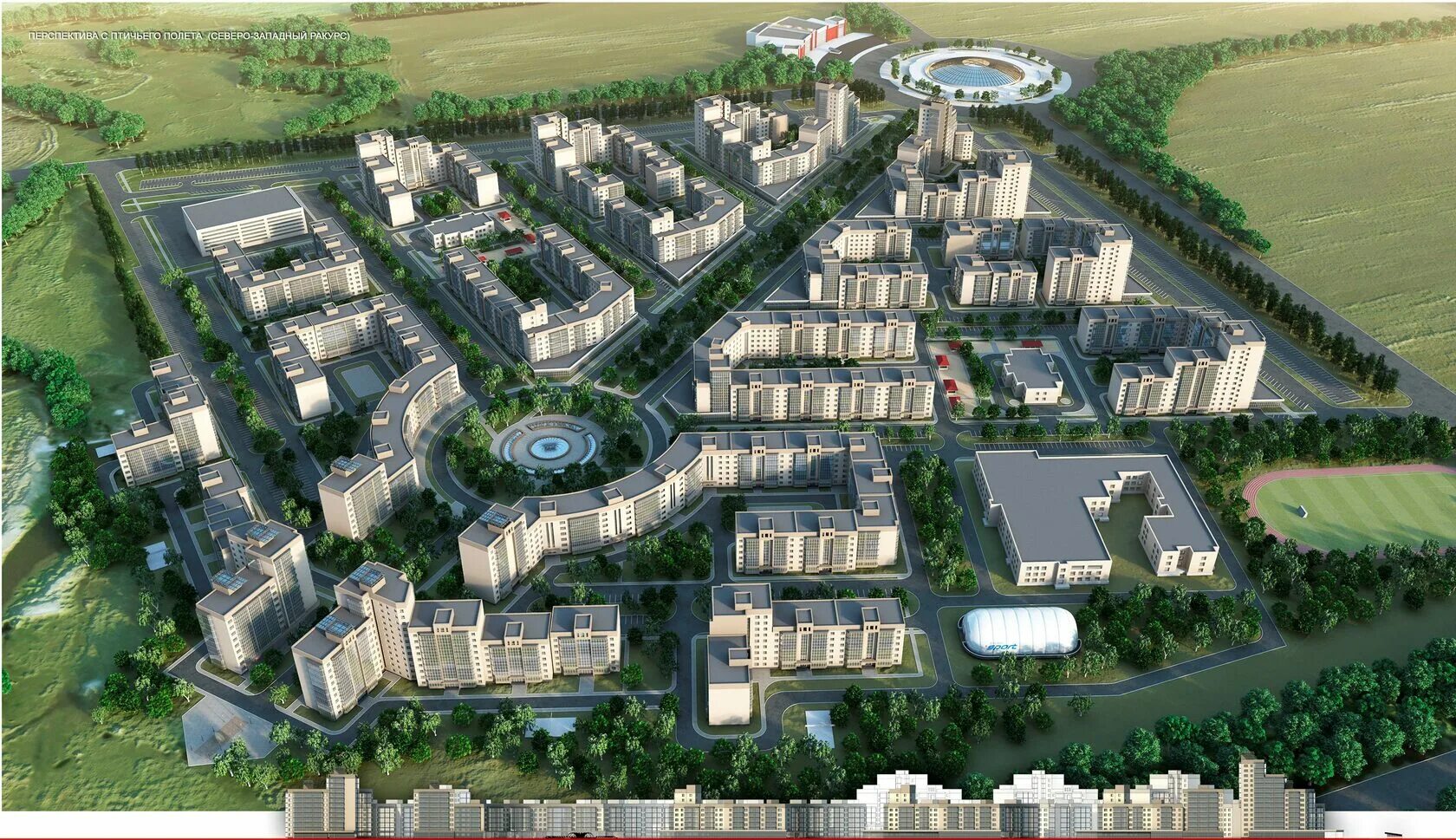 Микрорайоны городских поселений