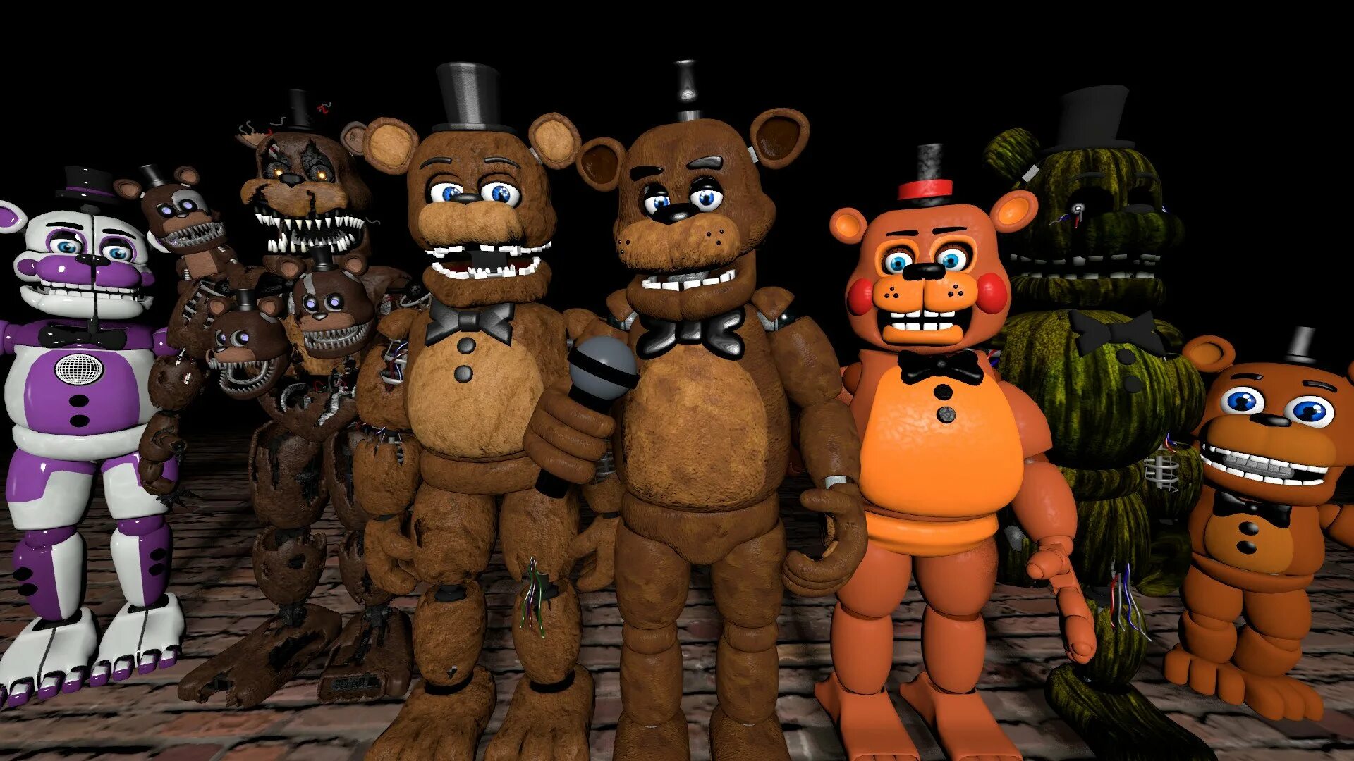 Фредди фазбер пыяло. Фредди фазбер из ФНАФ 1. FNAF 1 Фредди. Фредди мишка фазбер. FNAF 1 Фредди фазбер.